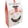 Noix de cajou au chocolat au lait et coco bio - 130g